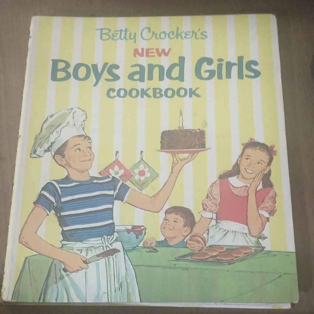 Betty Crocker Vintage Boys And Girls Cookbook